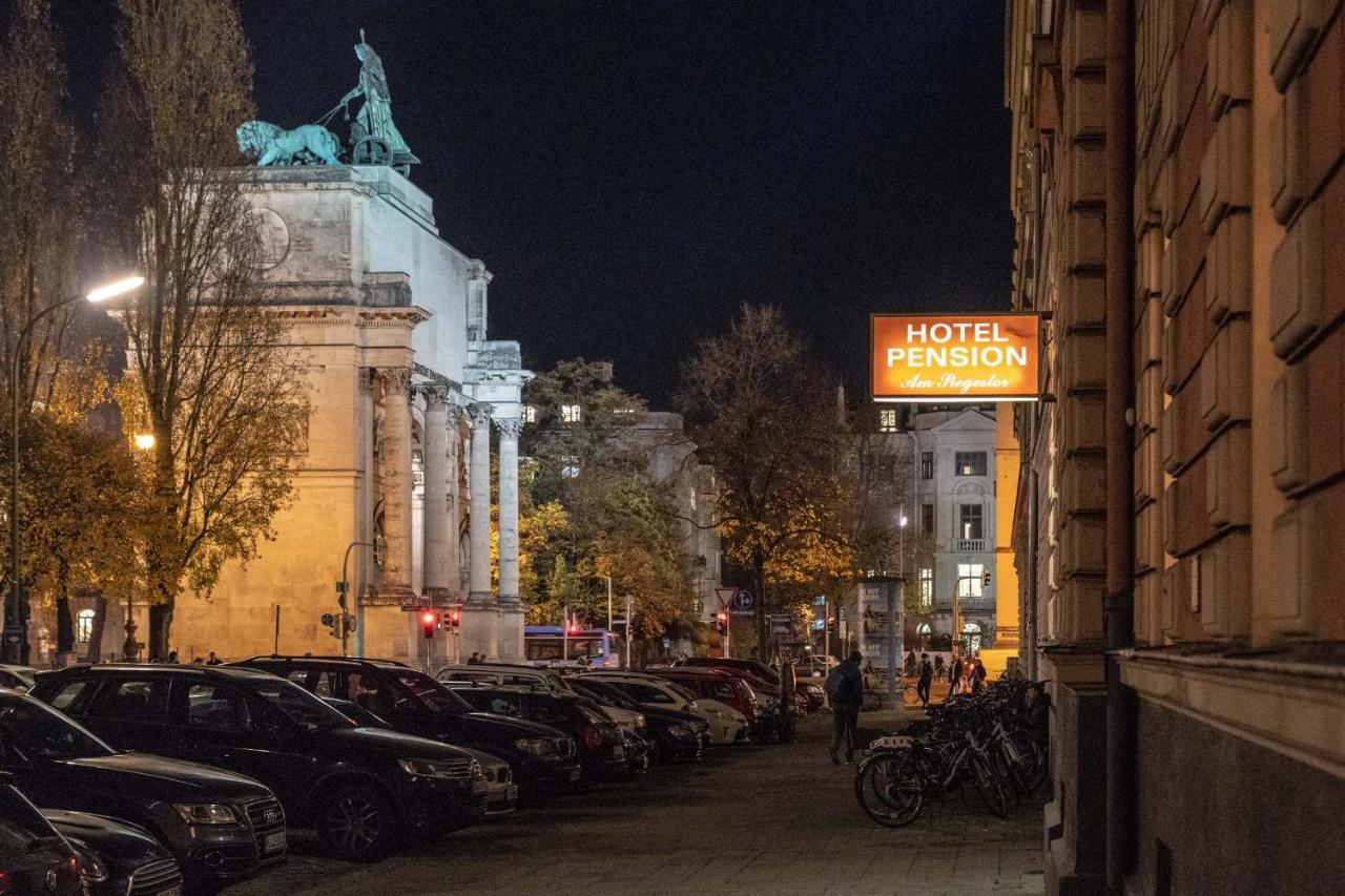 Hotel-Pension Am Siegestor München Buitenkant foto
